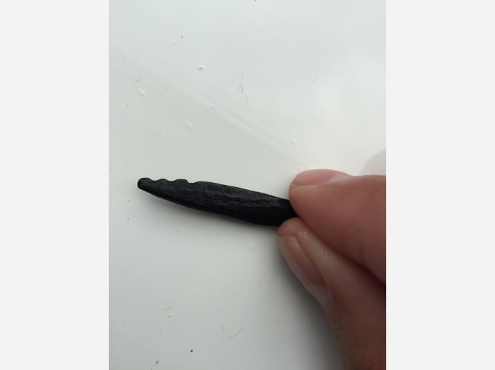 Een 'harpoen' puntje